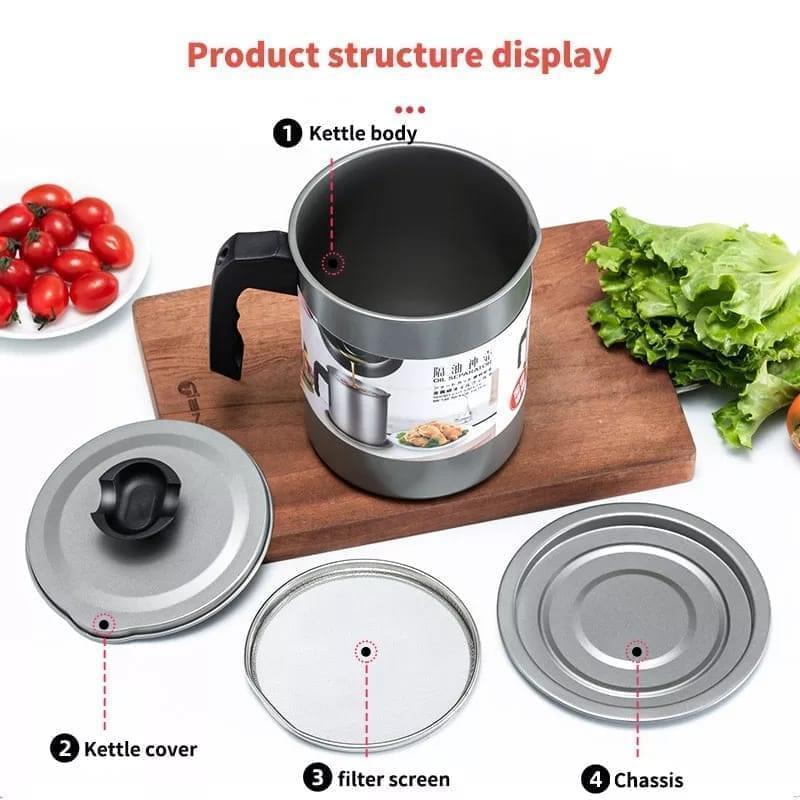 Compact Oil Filter Pot