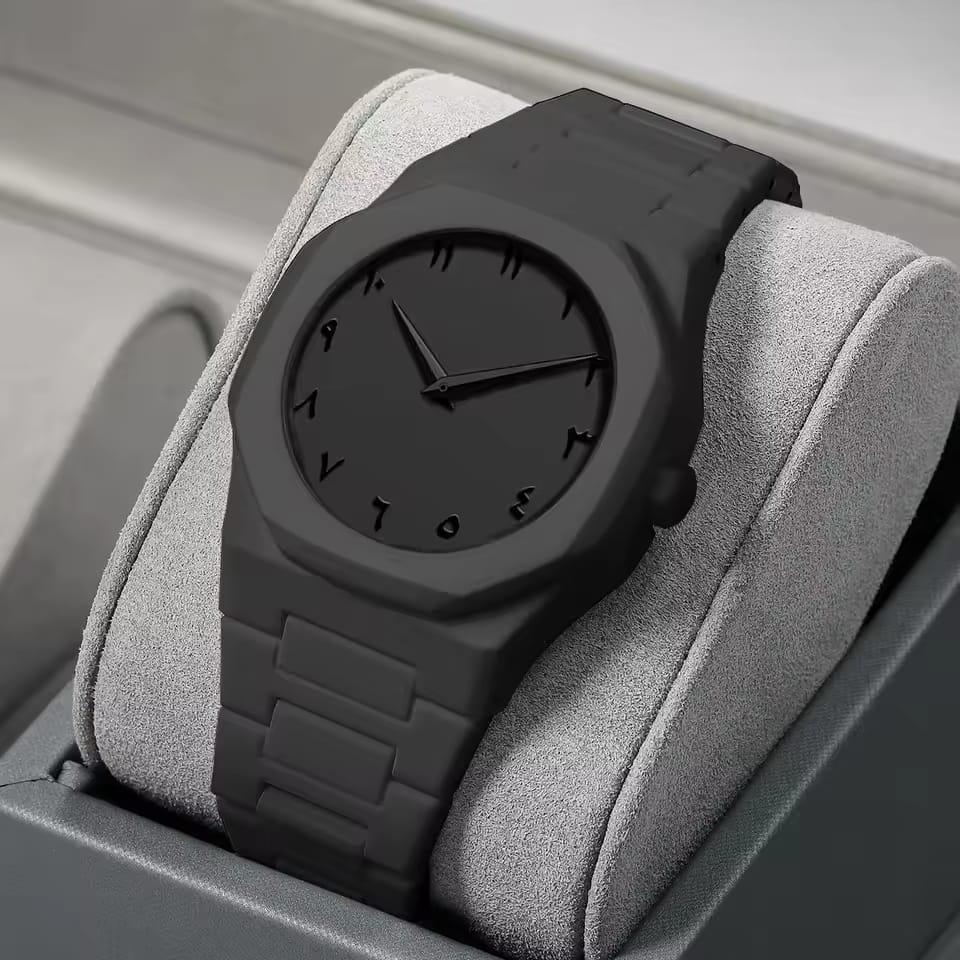 Men's Carbon Fiber Analogue Watch