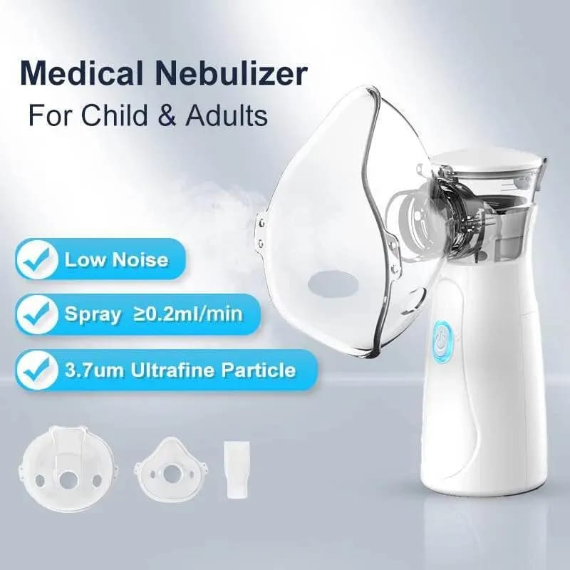 Nebulizer Machine For Kids and Adults Portable Mesh
