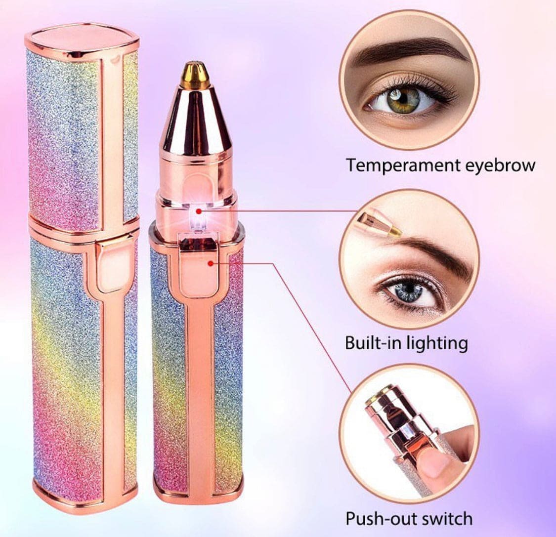 2 In 1 Electric Eyebrow Trimmer