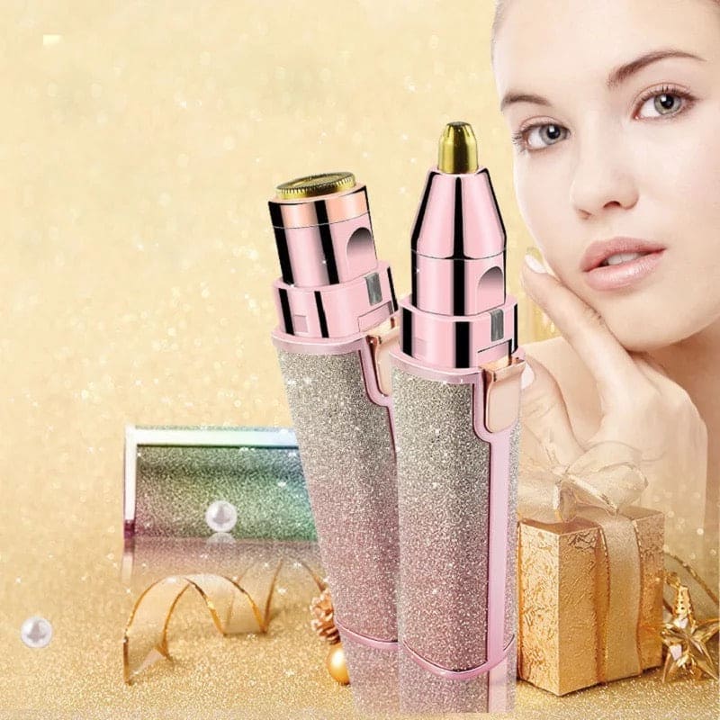 2 In 1 Electric Eyebrow Trimmer