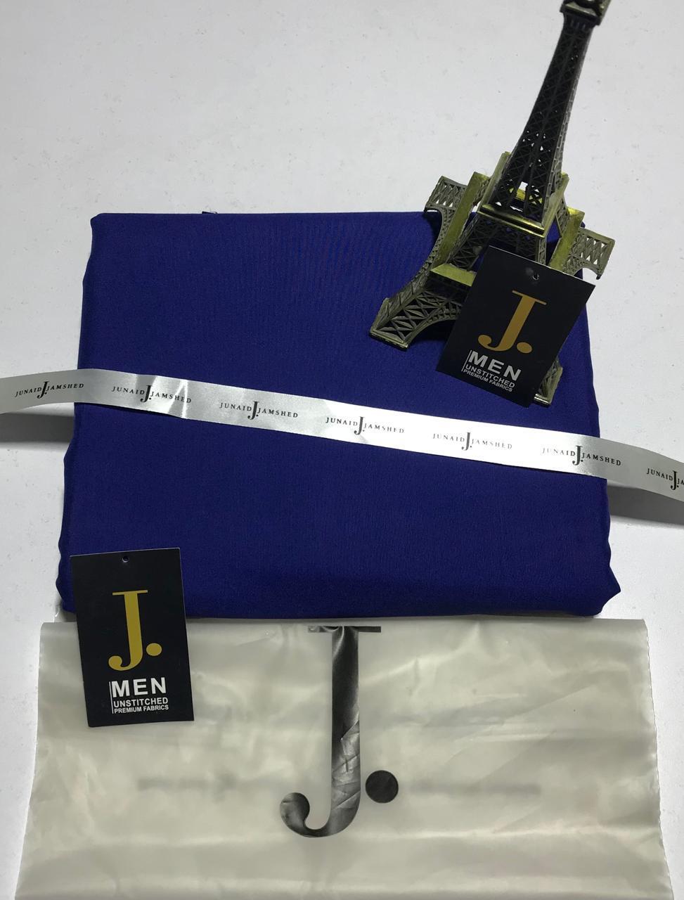 J.Men Unstitched Wash And Wear Plain Suit