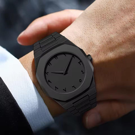 Men's Carbon Fiber Analogue Watch