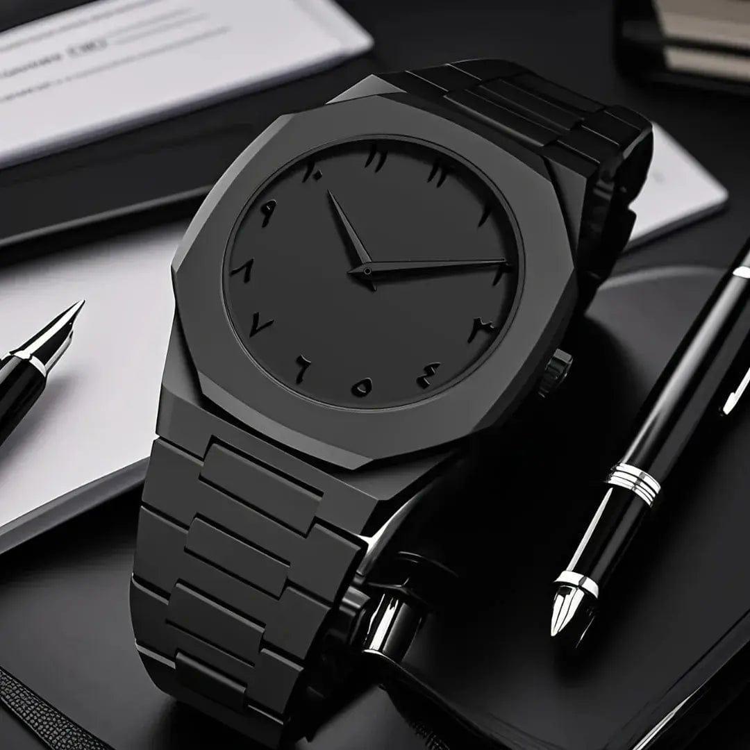 Men's Carbon Fiber Analogue Watch