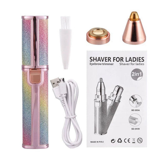 2 In 1 Electric Eyebrow Trimmer